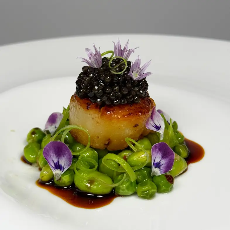 creation thumb for Miso Caramelised Hokkaido Scallop