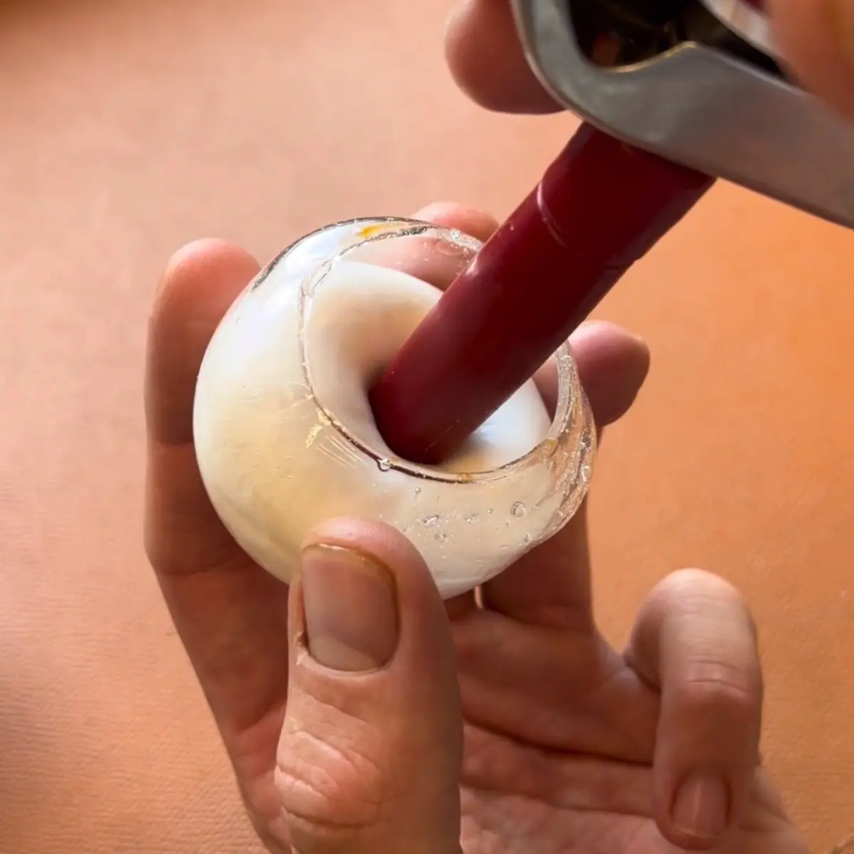 creation thumb for Mousse de mozzarella