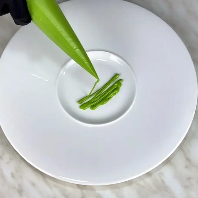 creation thumb for Parsley and Spring Onion Emulsion 🍀