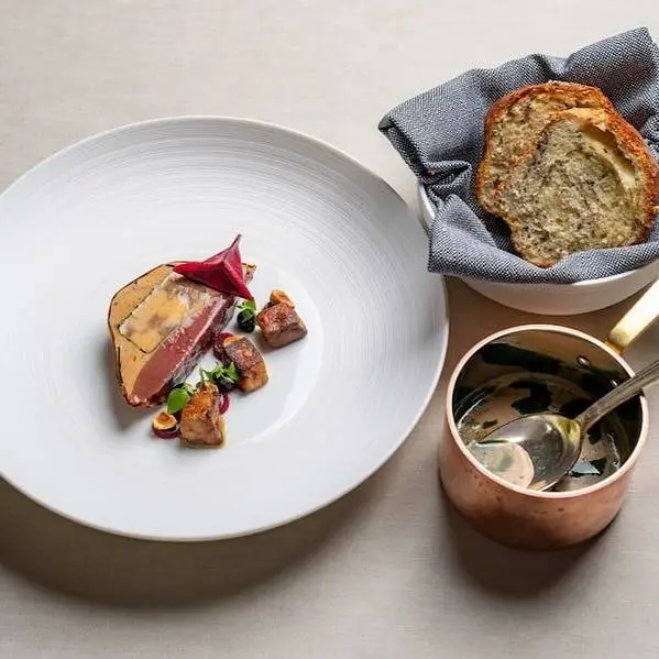 creation thumb for Lightly smoked Grouse Breast | Perigord Truffle | Duck Liver