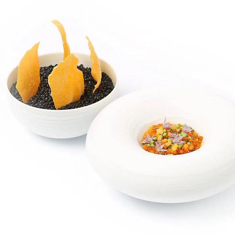 creation thumb for Salmon Ceviche | Passionfruit | Sweet Potato