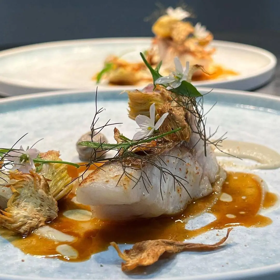 creation thumb for Pagre de Ligne / Artichoke / Green Coffee / Rockfish Jus