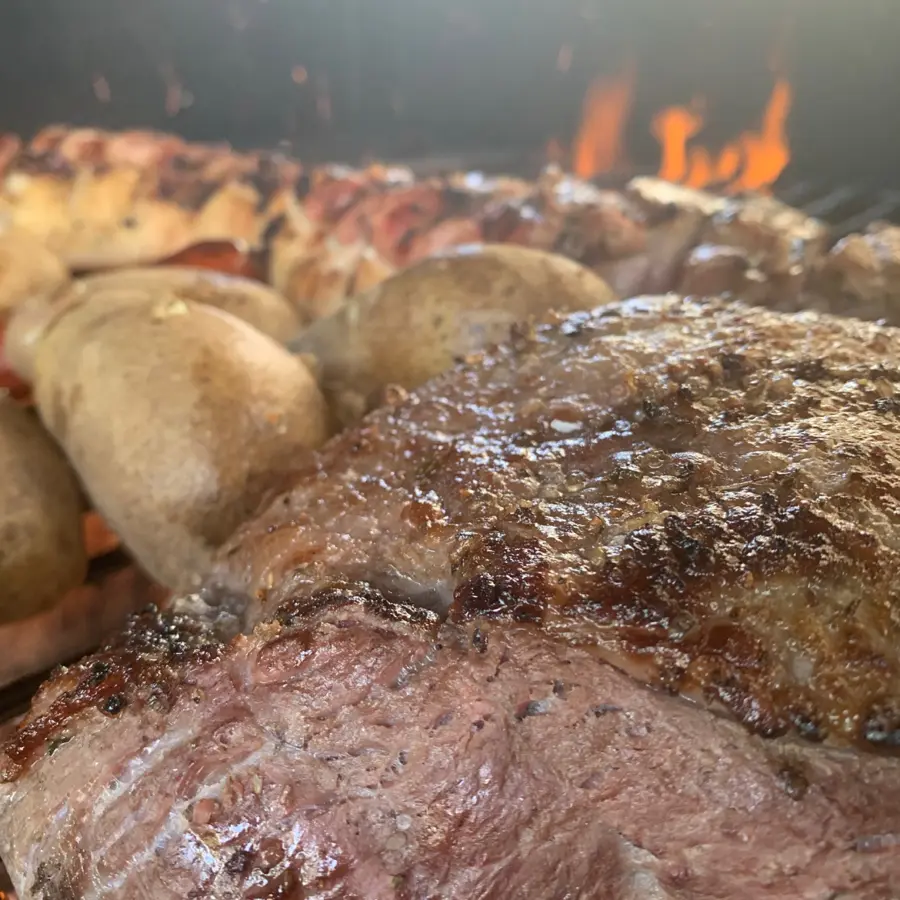 creation thumb for Meat and potatoes, charcoal