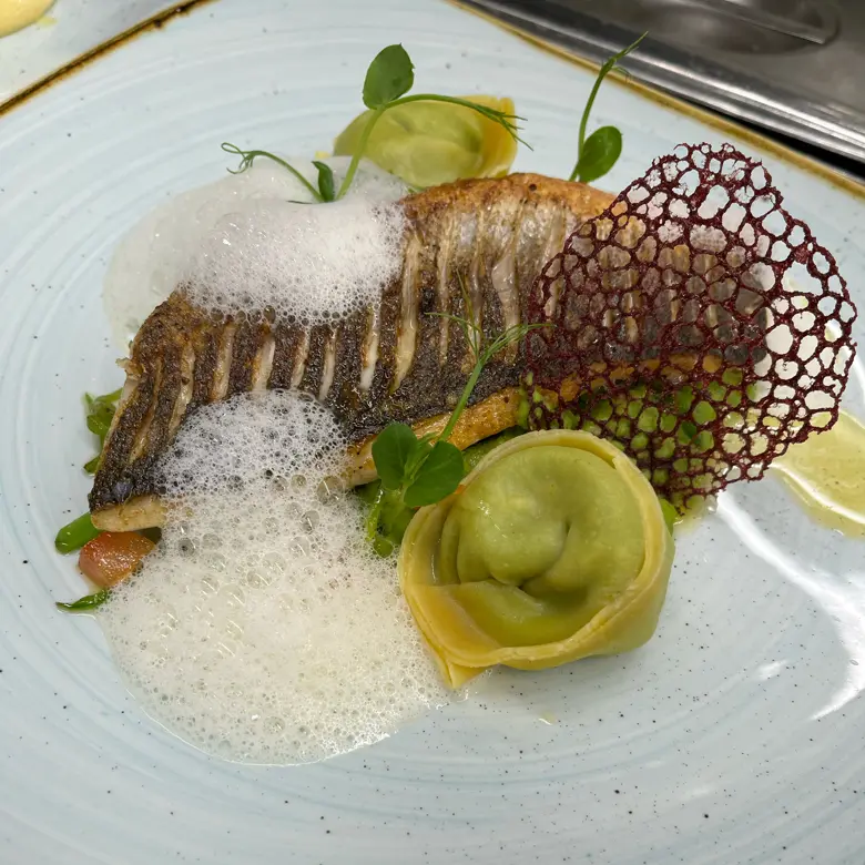 creation thumb for Sea bass / pea