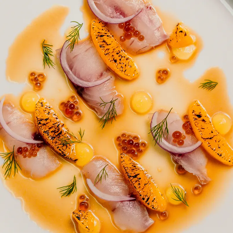 creation thumb for Sea bass and citrus tiradito
