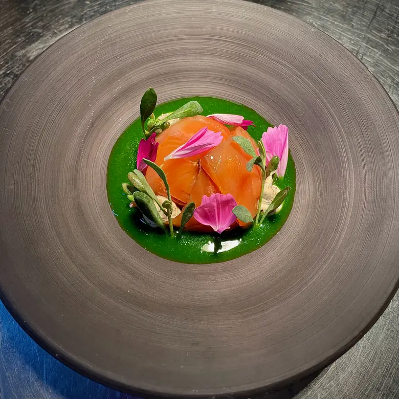 creation thumb for Guacamole and Gravad lax. 
