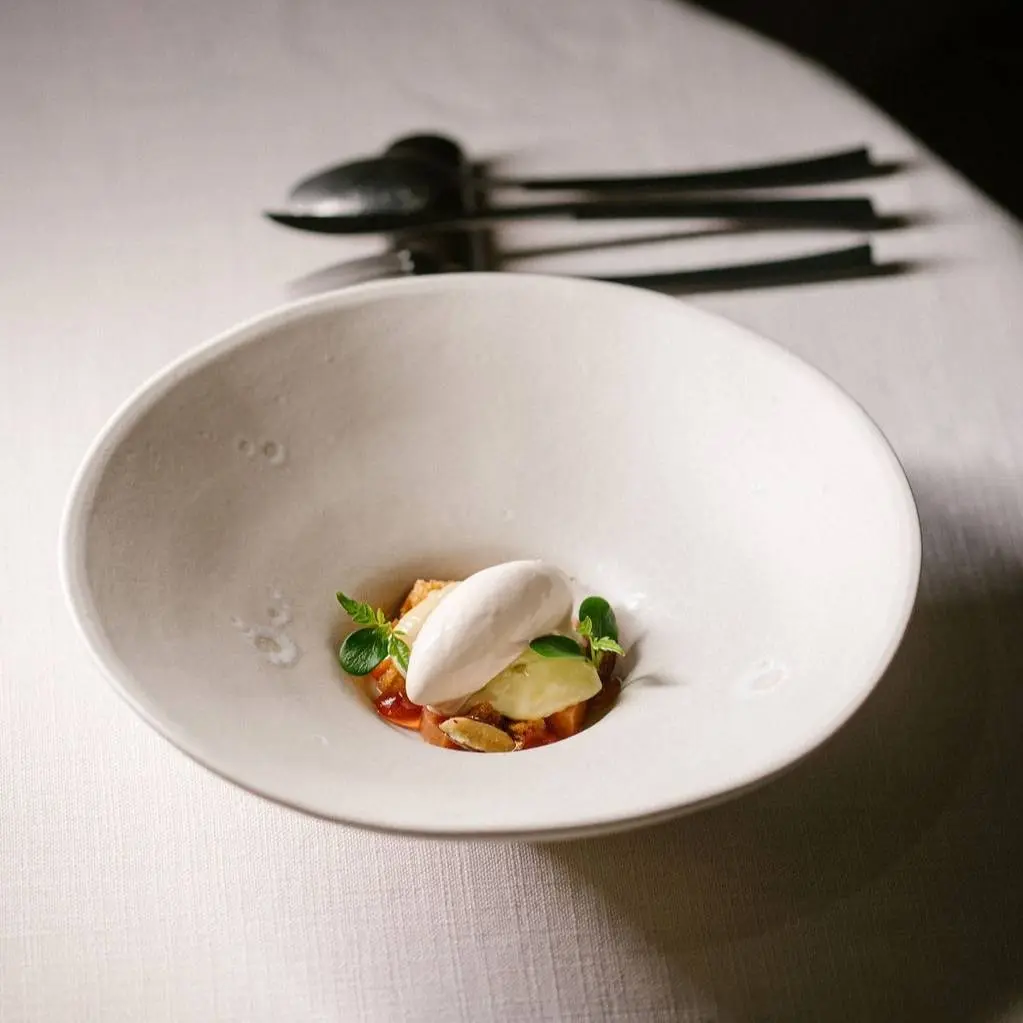 creation thumb for Rauwe van Steenberg|Organic Foie Gras|Pickled Plum|Brioche