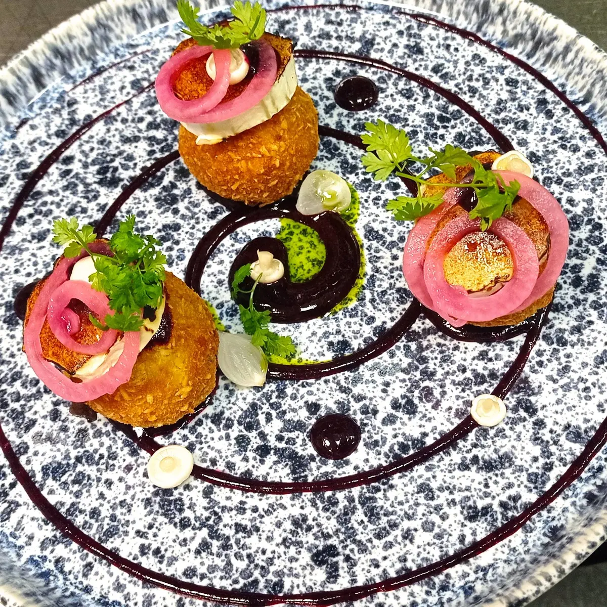 creation thumb for Breaded black pudding