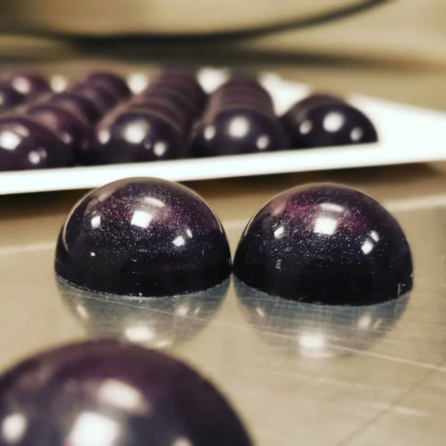 creation thumb for Pecannuss l gerösteter Buchweizen l Valrhona Dulcey