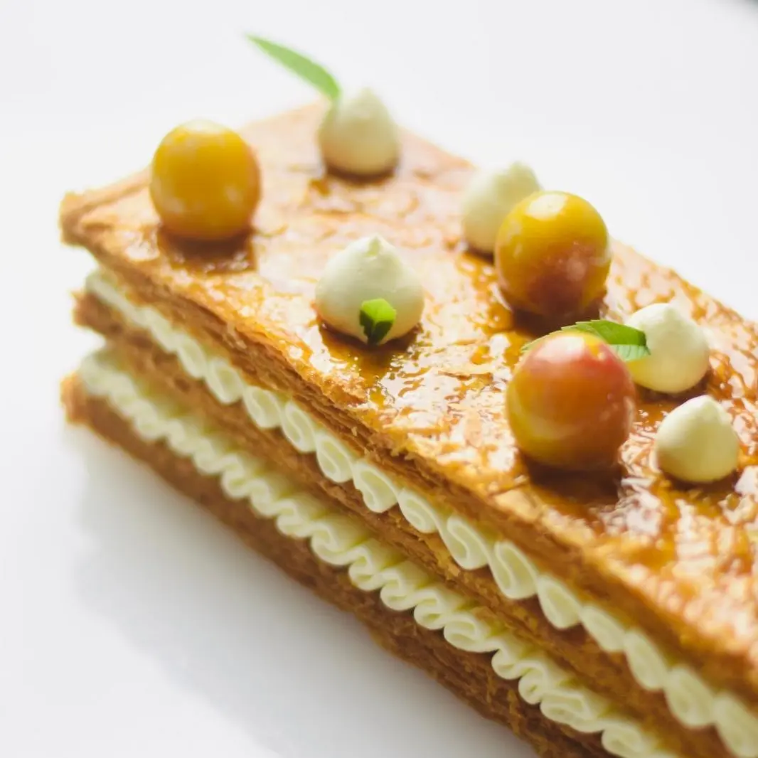 creation thumb for Mirabelle Plum & Vanilla Mille-Feuille