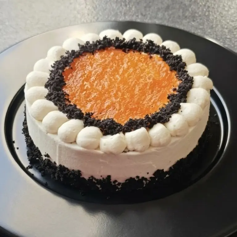 creation thumb for Spookie cake (cocoa, tonka and pumpkin)