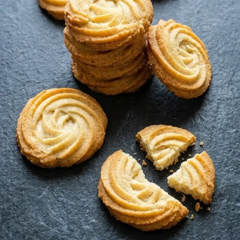 creation thumb for Whipped shortbread biscuits with cultured butter