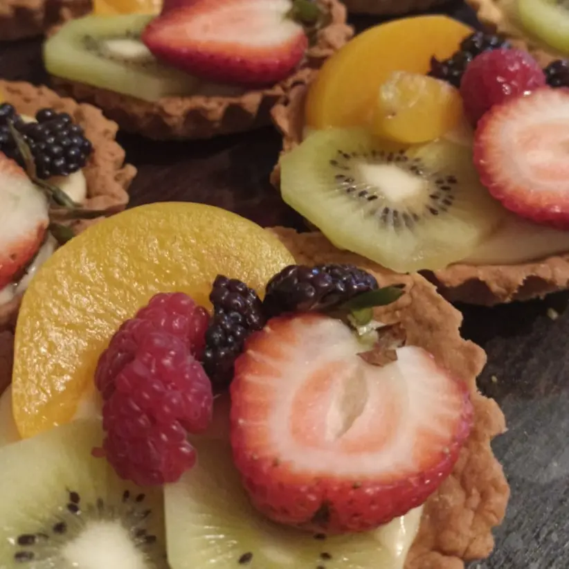 creation thumb for Tartaletas de frutos frescos