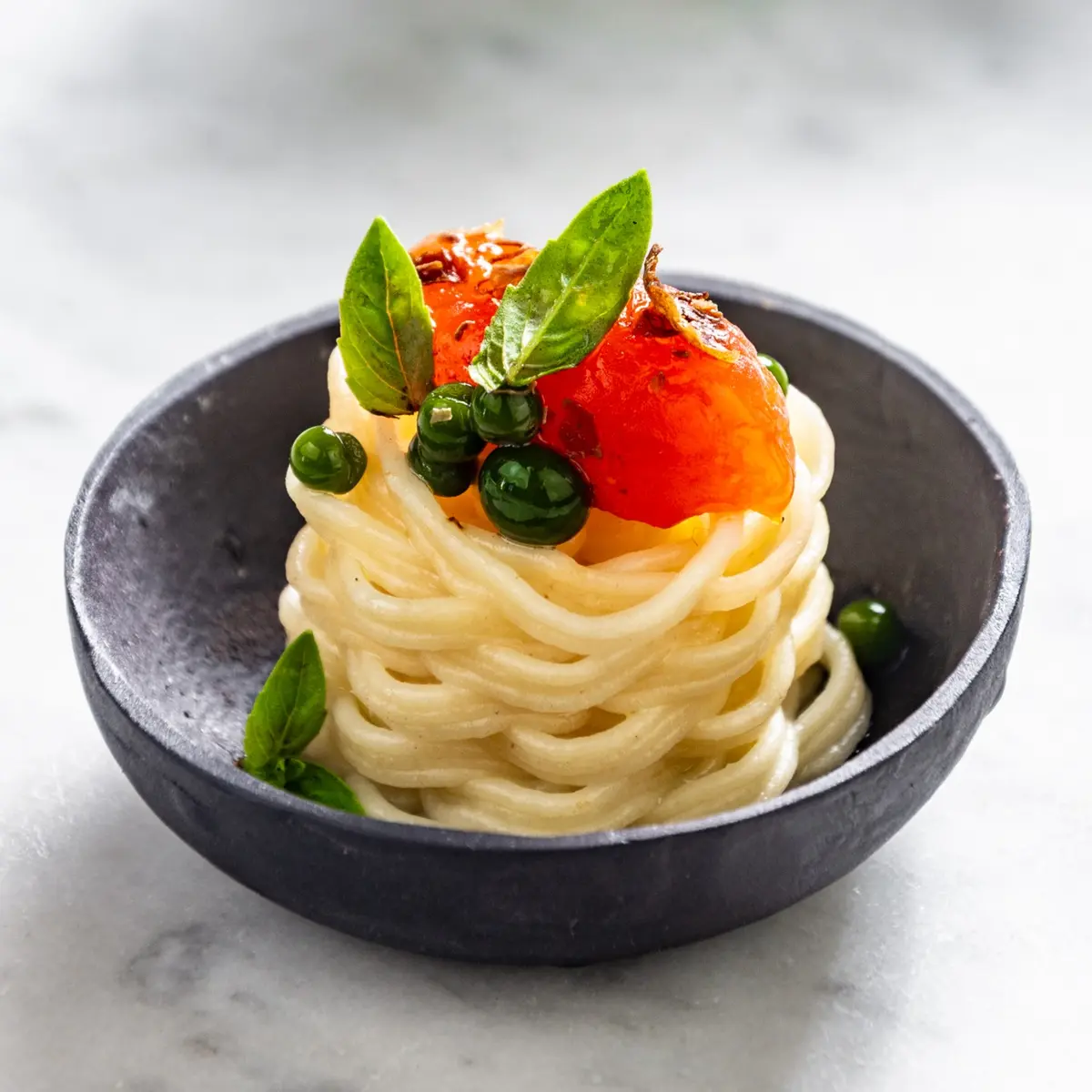 creation thumb for Spaghetti al Pomodoro Finger Food