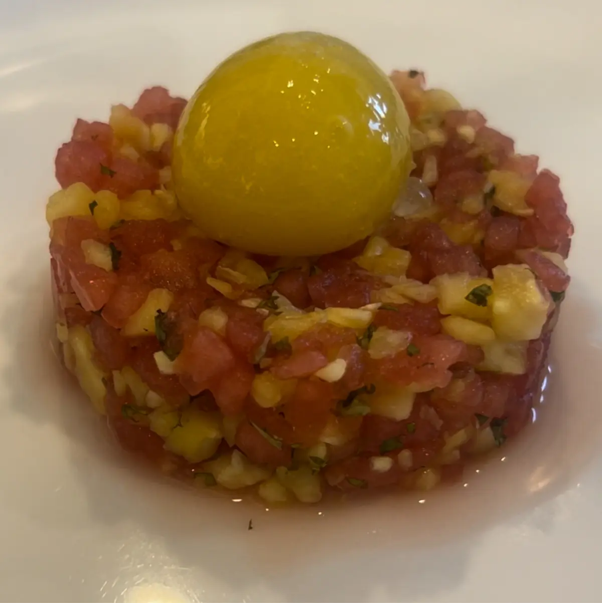 creation thumb for Fruit Tartar(Pineapple,Watermelon).