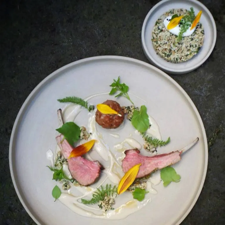 creation thumb for Lamb carré from Eifel pasture lamb with herb crust
