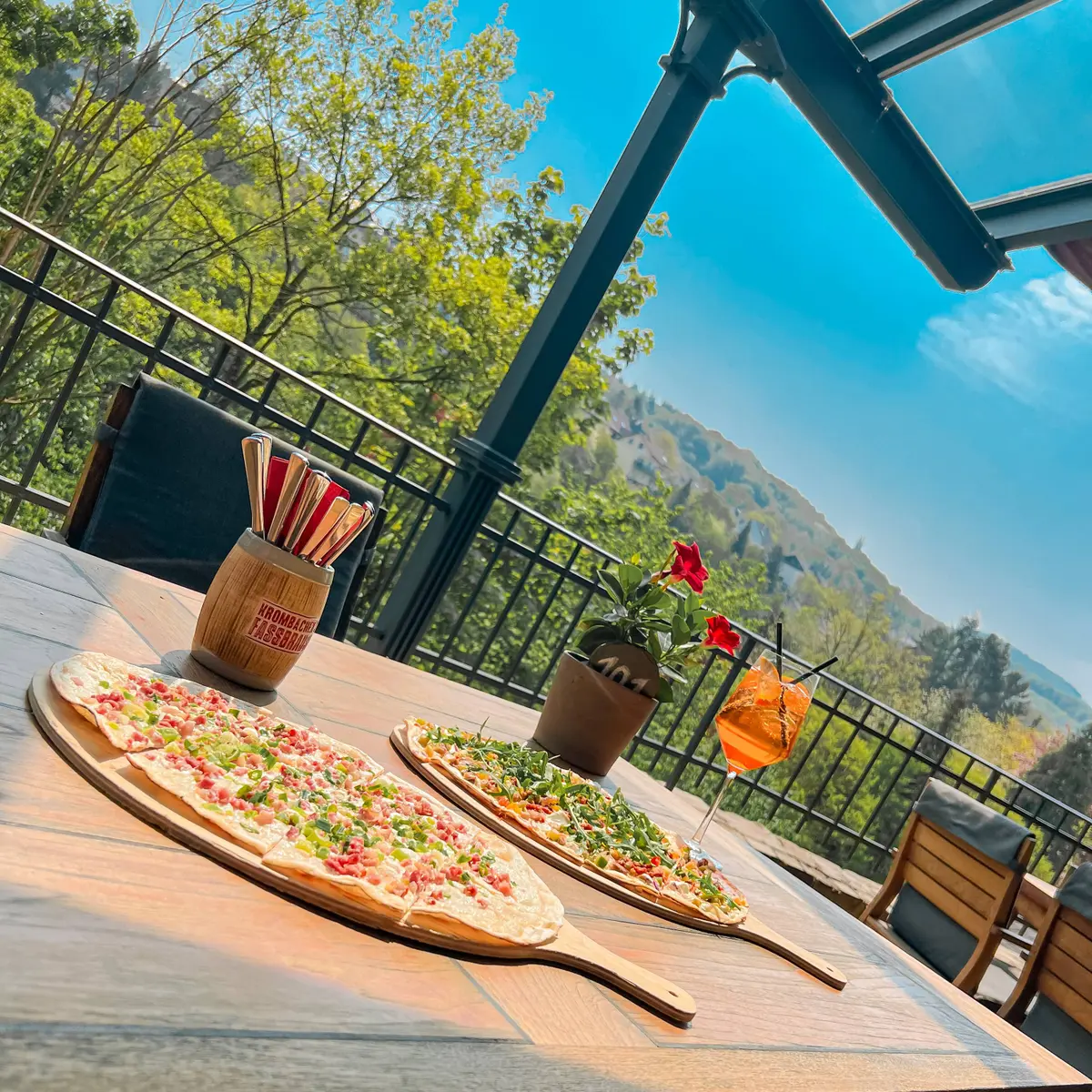 creation thumb for Flammkuchen in the sun