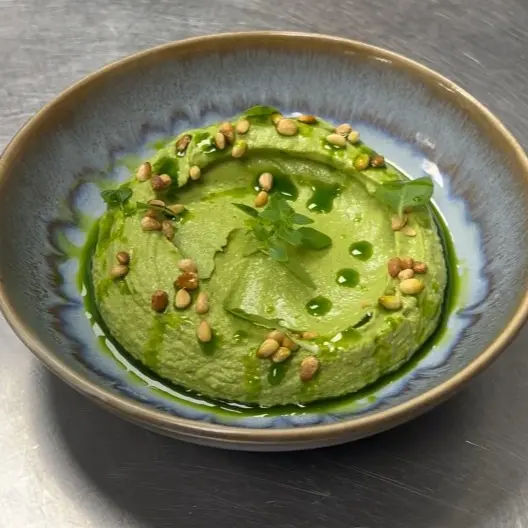 creation thumb for Basil Hummus 