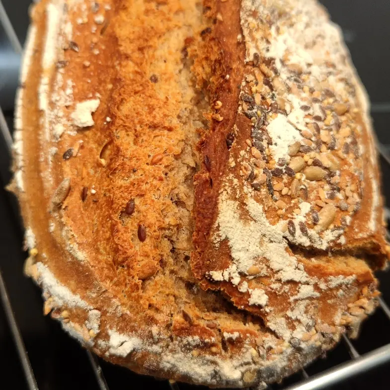 creation thumb for PAN DE MASA MADRE SEMI INTEGRAL 