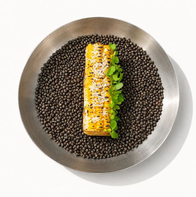 creation thumb for Burmese Creamed Corn & Palata Tart 🌽 
