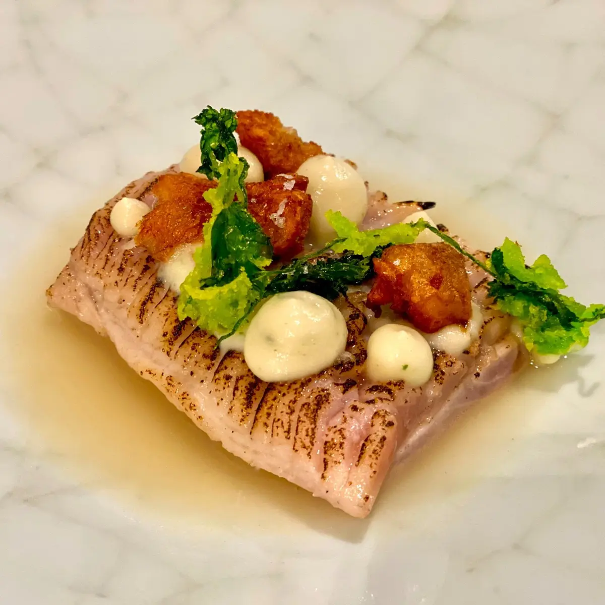 creation thumb for Carp ceviche