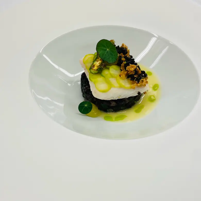 creation thumb for Confier Waller | Riso Nero | Dashi | Spargel | Lime Leaf