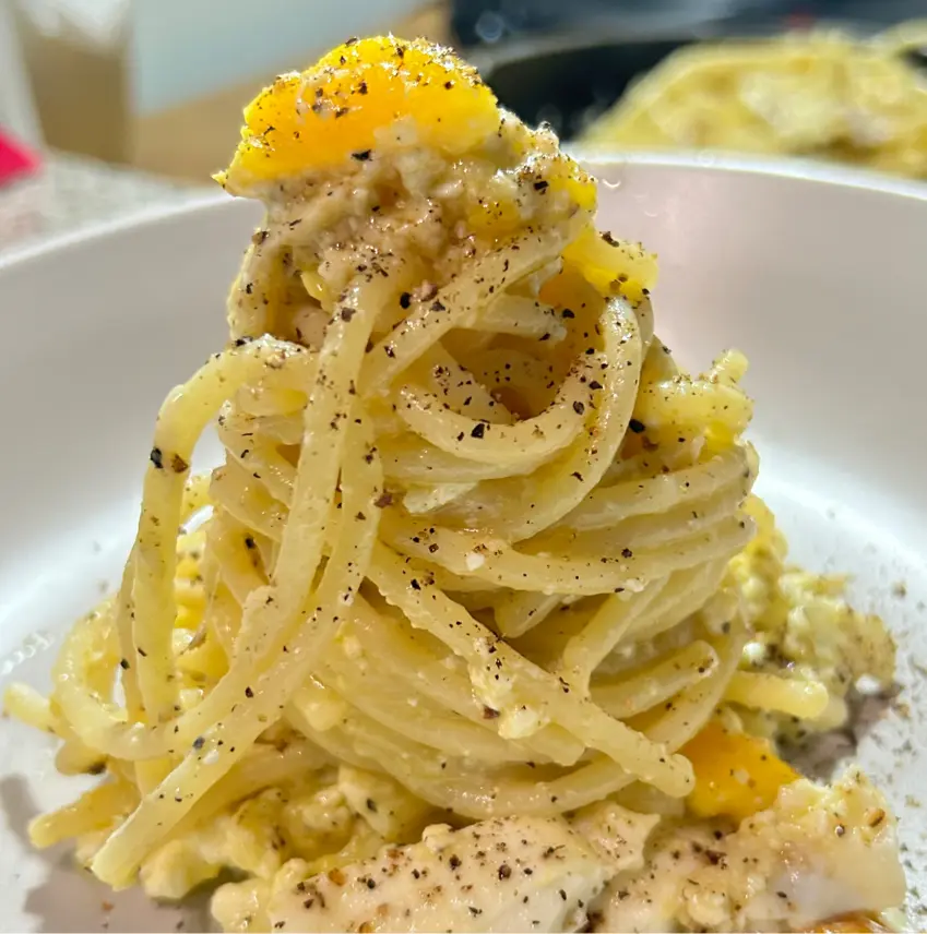 creation thumb for Spaghetti alla poverella breakfast spaghetti