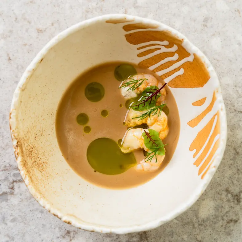 creation thumb for Spot Prawn Bisque