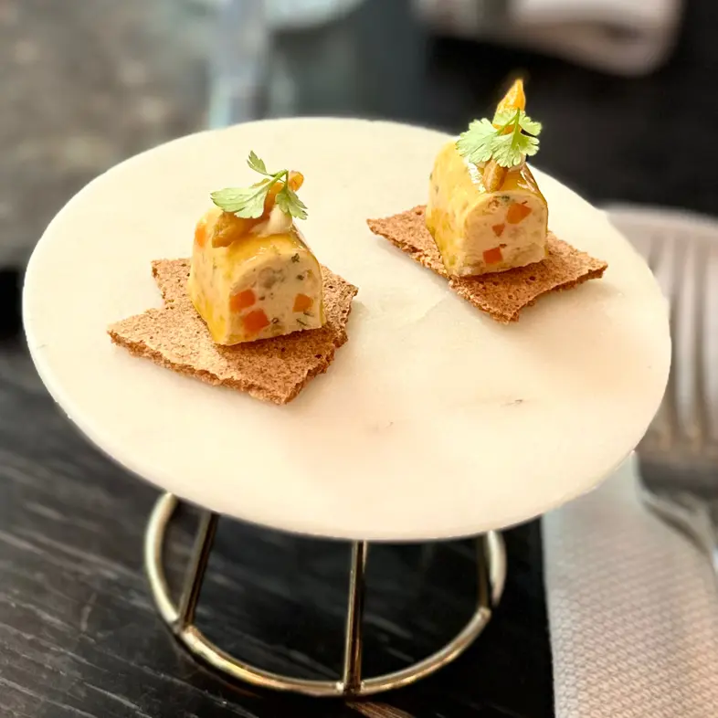 creation thumb for Chicken Terrine with Apricot & Pistachio