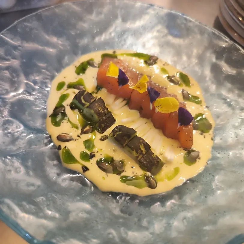 creation thumb for Gravlax de salmón curado con café 