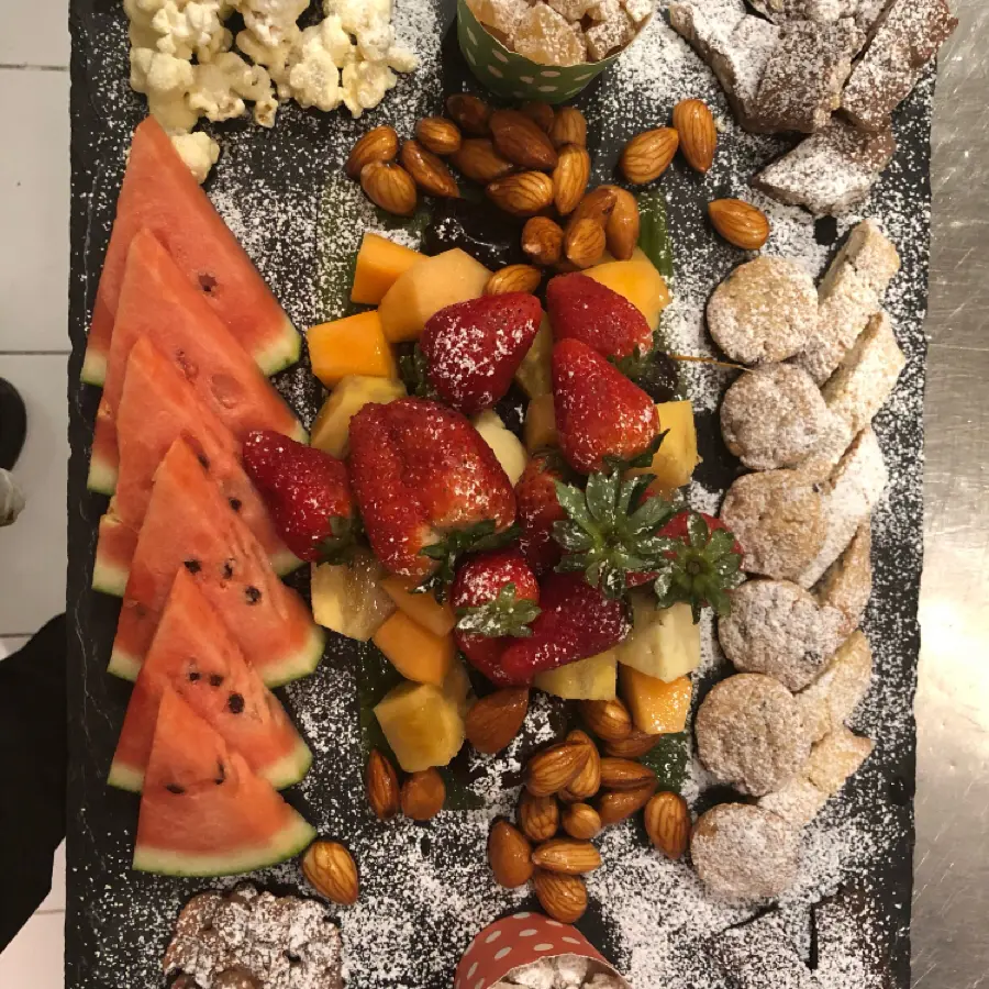 creation thumb for Plate of desserts homemade
