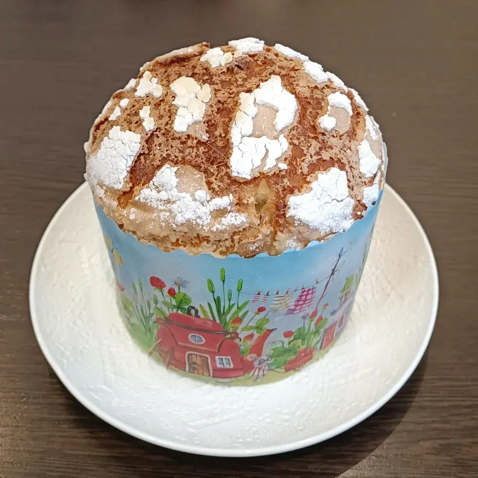 creation thumb for  Italian Easter cake Panetone.