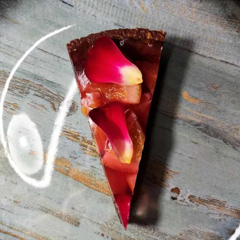 creation thumb for Kakaotarte/Schokoladenganache/Orangenconfit/Tee-Gelatine