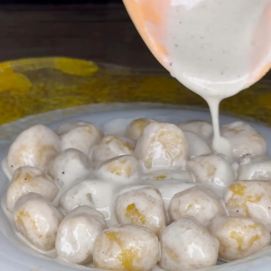 creation thumb for Vegane Kürbisgnocchi