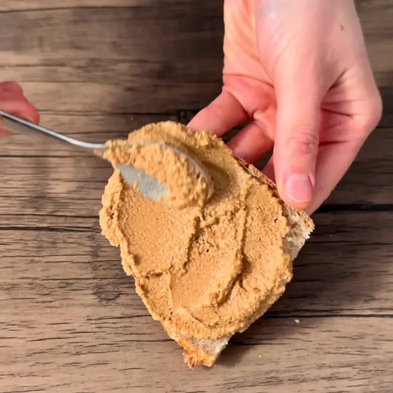 creation thumb for Hazelnuts miso umami savoury spread - vegan basics