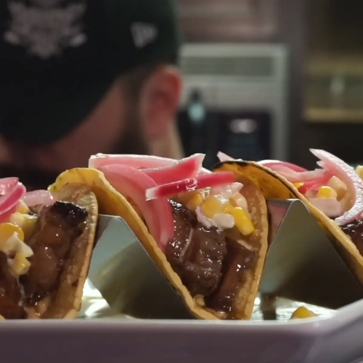 creation thumb for Tacos de bistec con miso