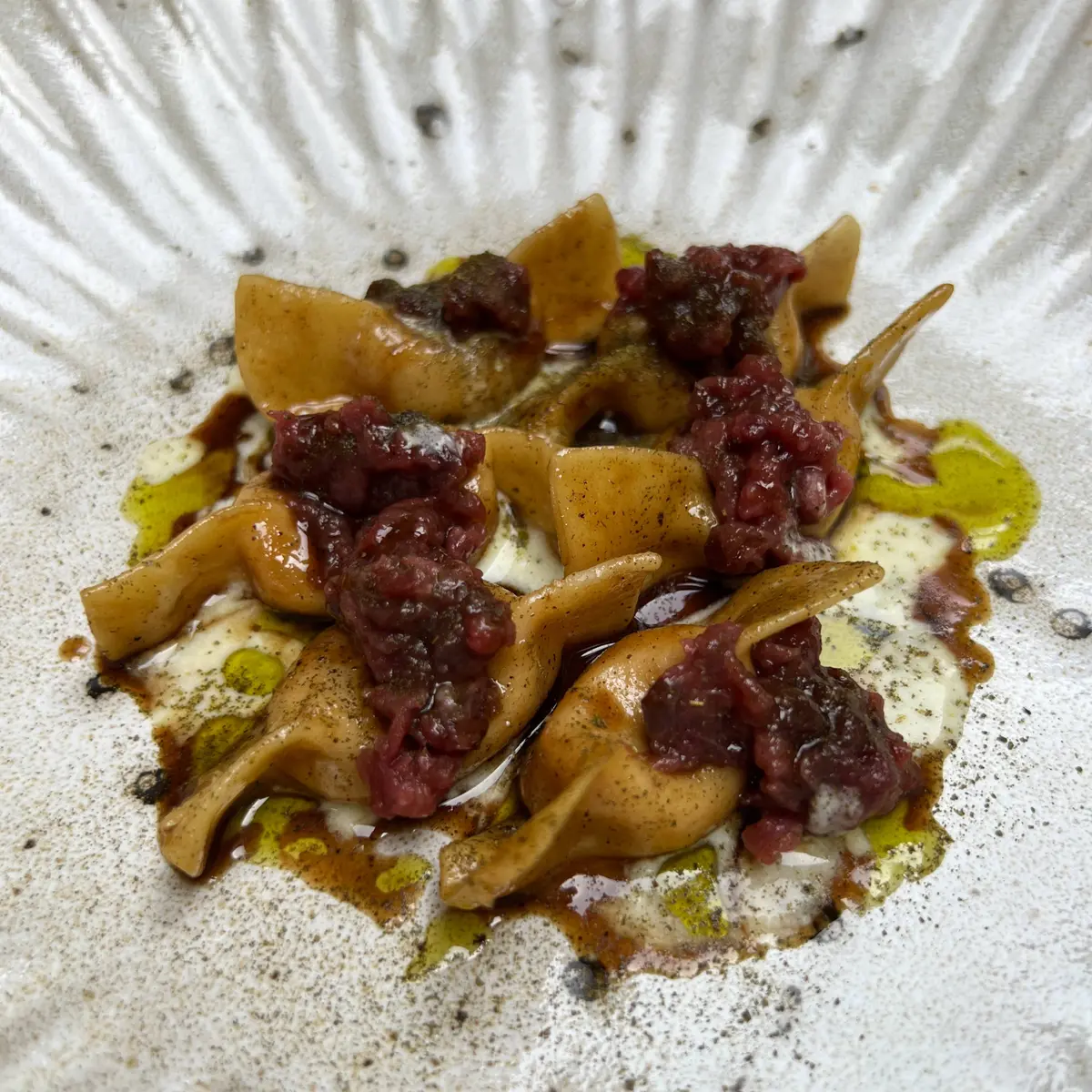 creation thumb for Melon, Fig, Hare Raviolo