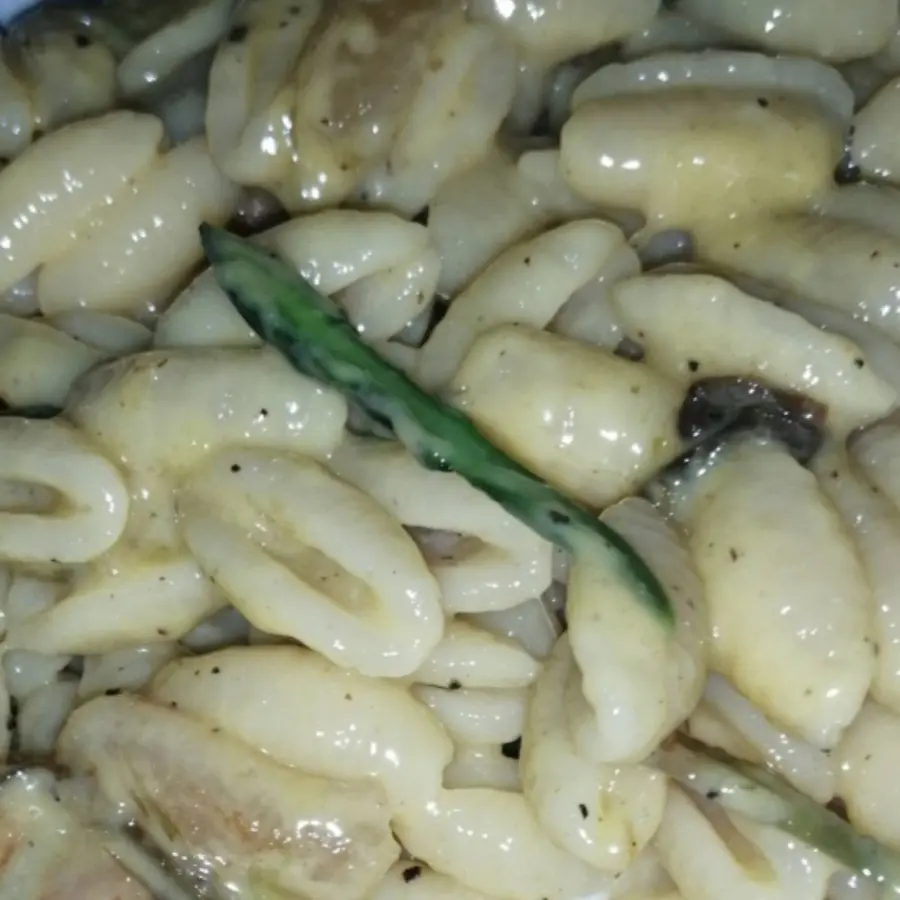 creation thumb for CARBONARA DI ASPARAGI 🍝