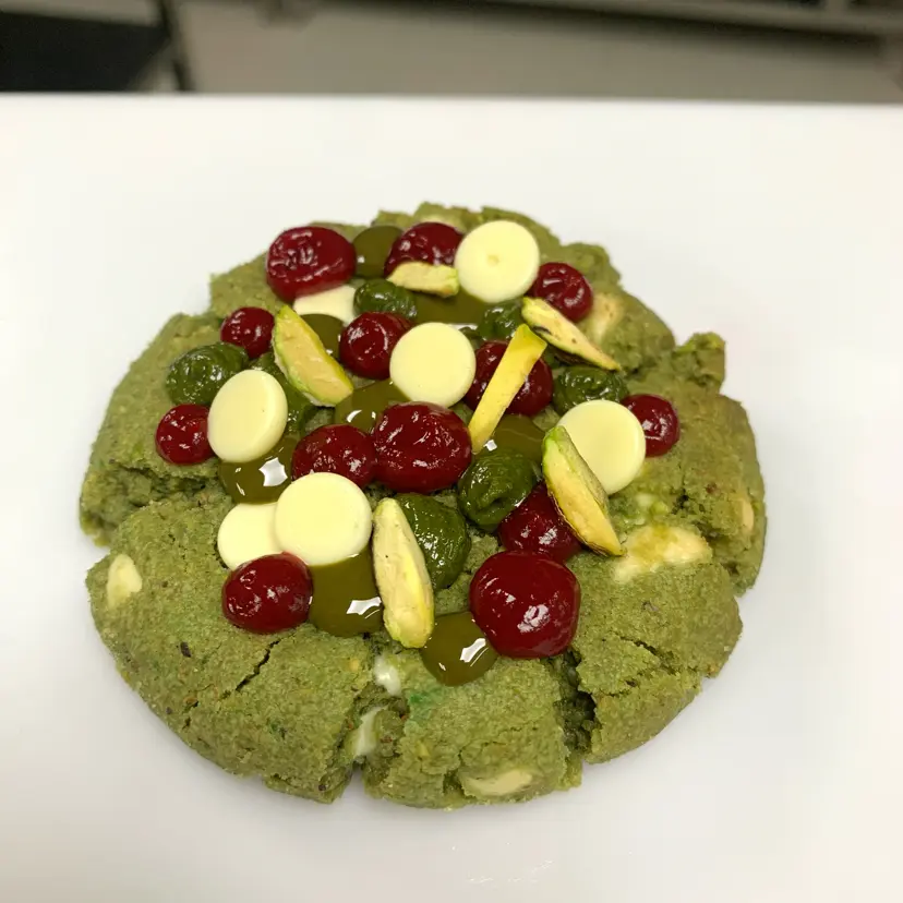 creation thumb for Cookie gourmet al pistacchio e lampone