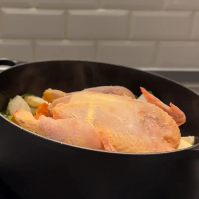 creation thumb for Self braising chicken