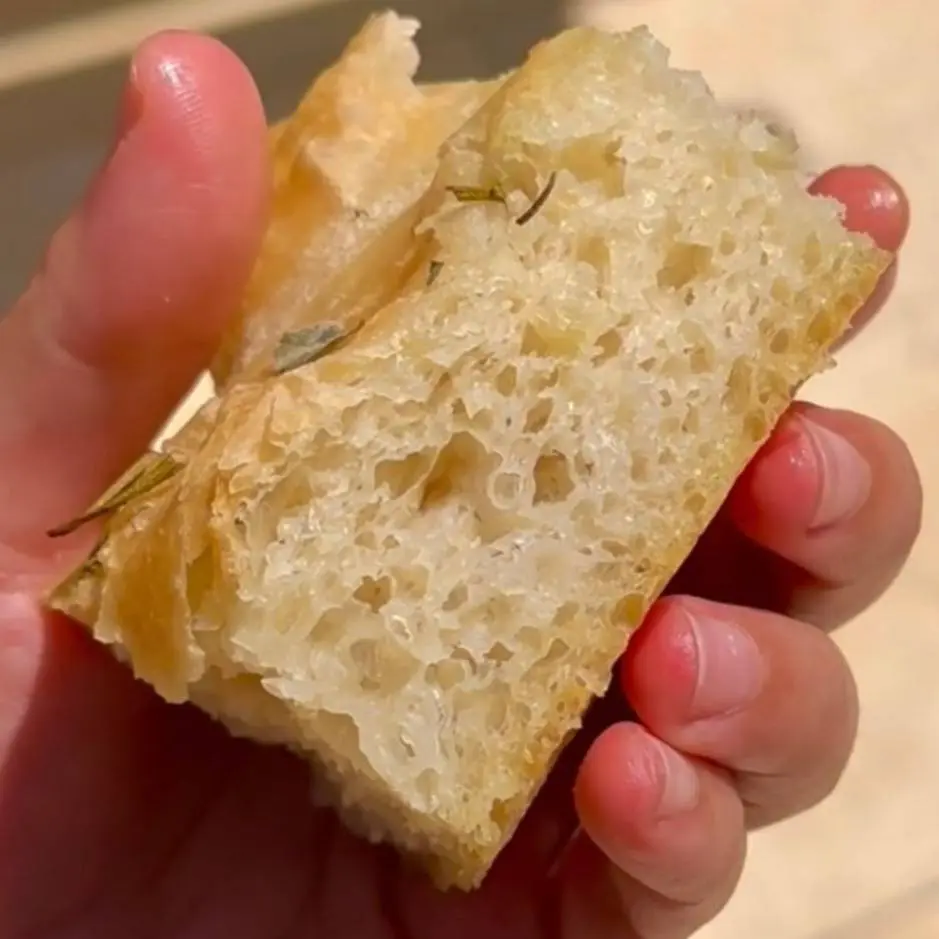 creation thumb for High-Hydration Focaccia