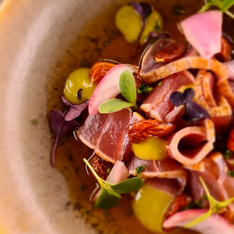 creation thumb for Carpaccio di tonno scottato