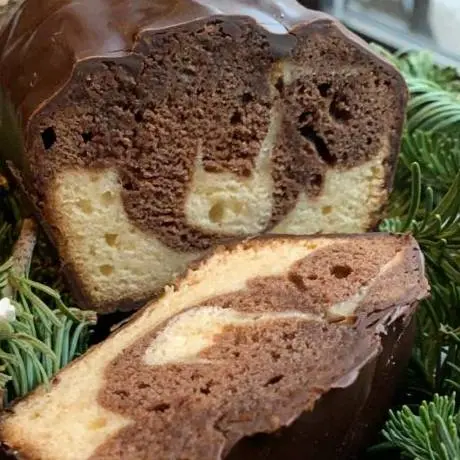 creation thumb for Torta Marmorizzata Al Cacao E Vaniglia