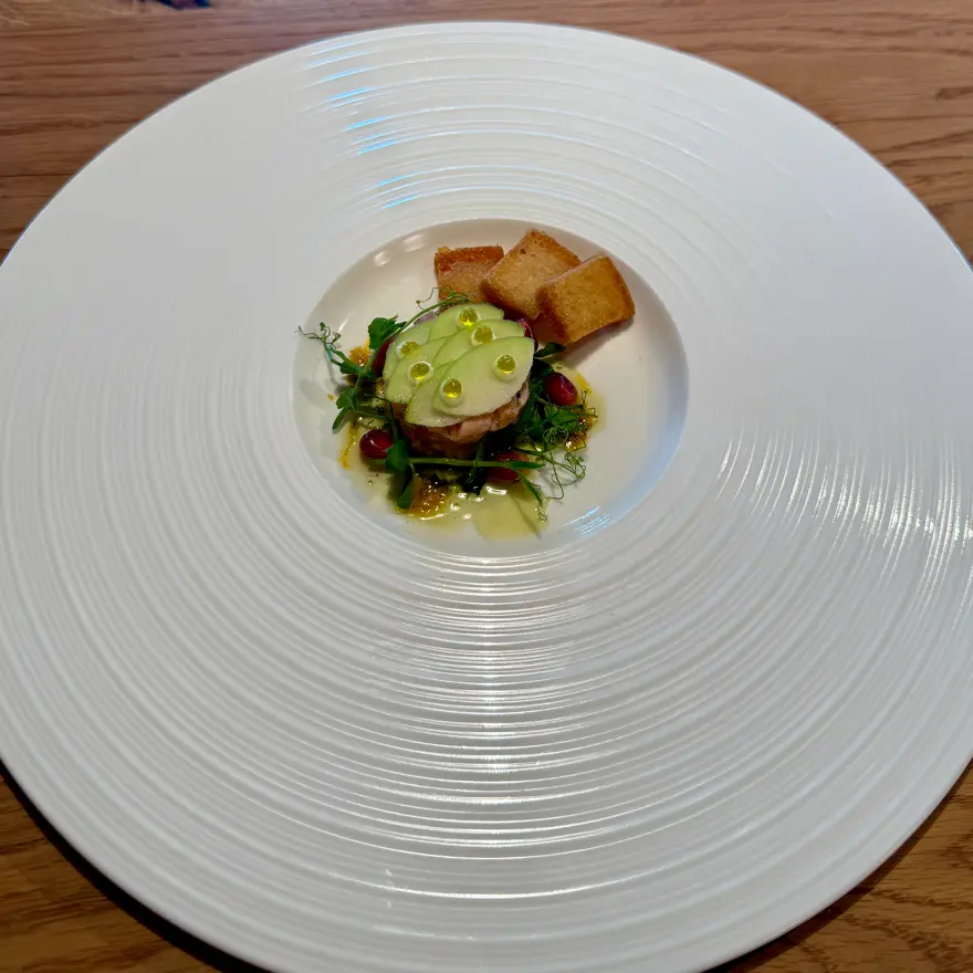 creation thumb for Tartare di Salmone con Mela Verde