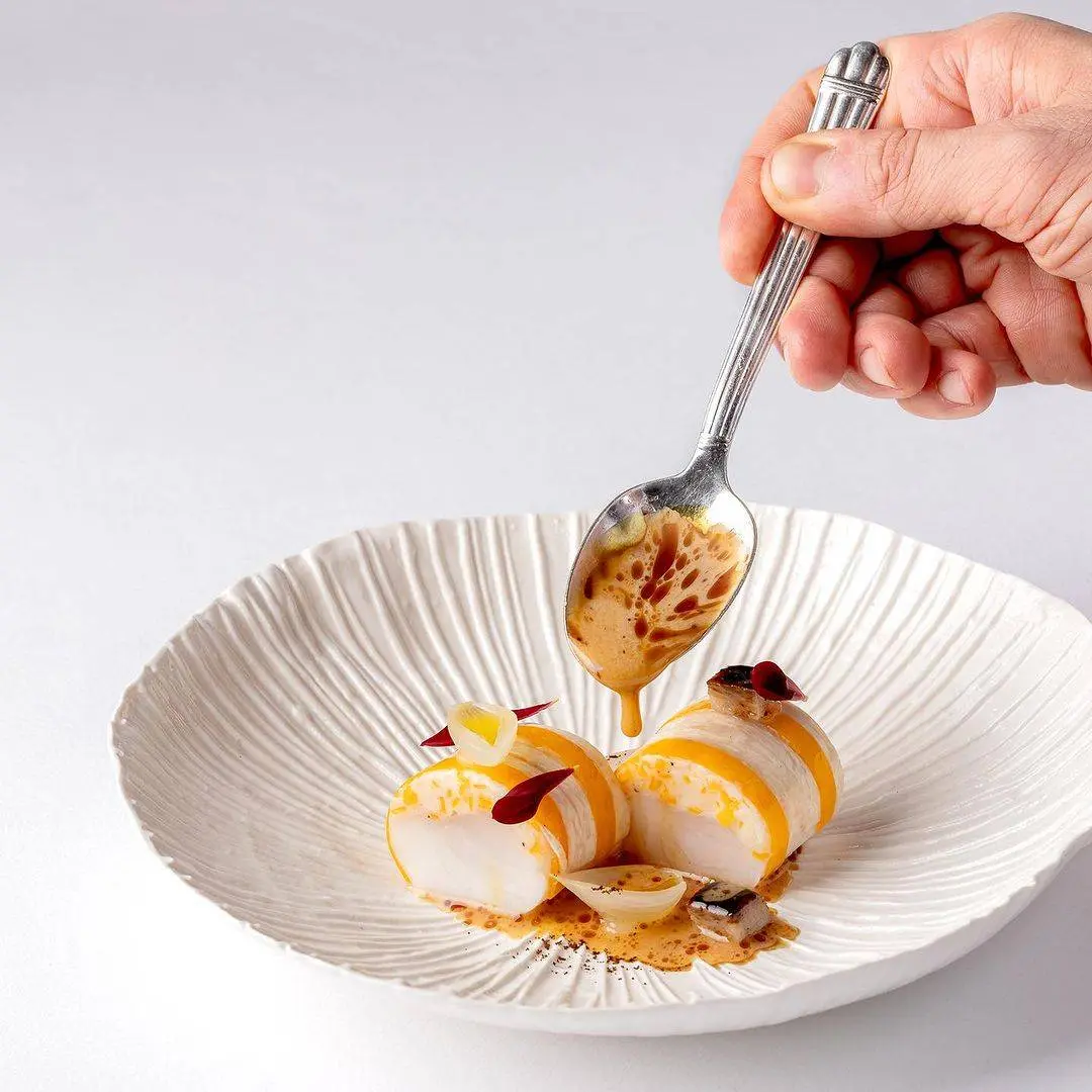 creation thumb for John Dory | Pumpkin | Mushroom | Smoked Eel |     Lemon