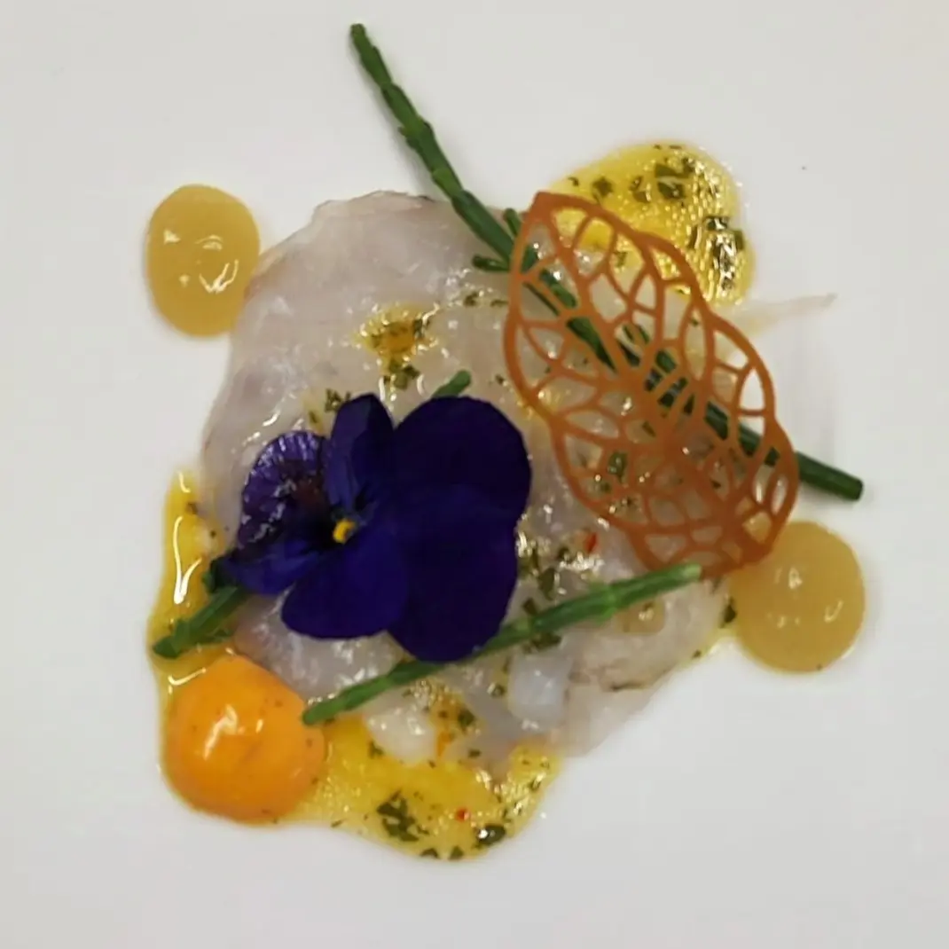 creation thumb for Carabineros Carpaccio ·
Yuzu · Chilimajo