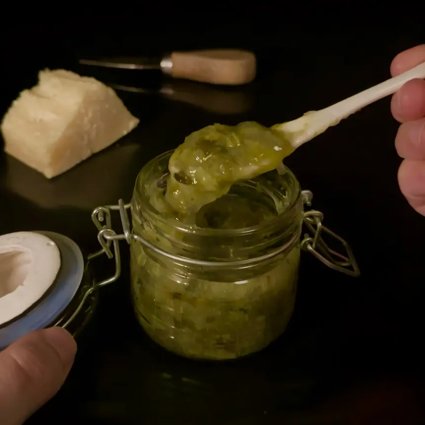 creation thumb for Savoy cabbage and ginger jam