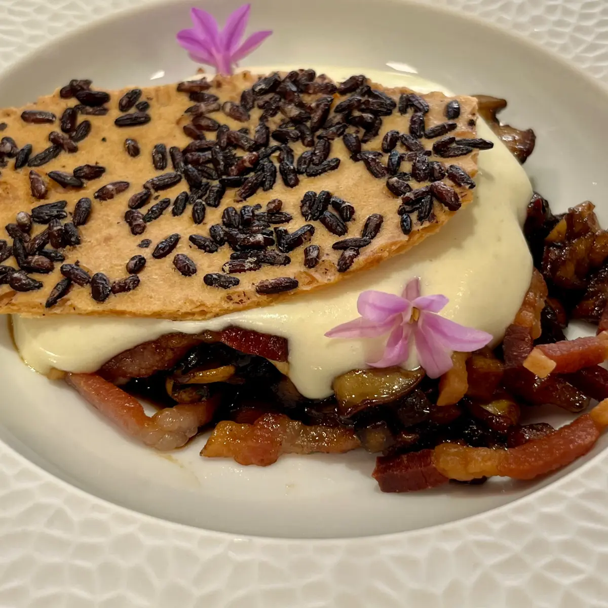 creation thumb for Puffed Black Rice Chip