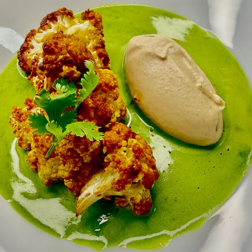 creation thumb for Roasted cauliflower and Mint