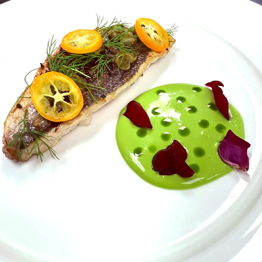 creation thumb for Seabream, Dill pill mayo